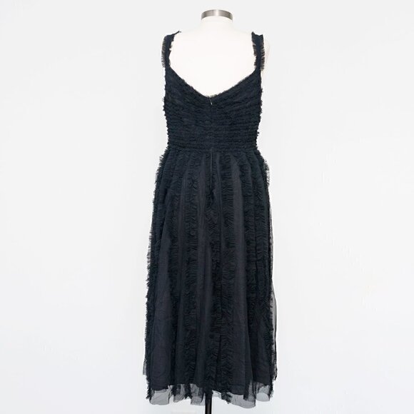 Mac Duggal. Sleeveless Ruffle Tiered Dress. - Picture 6 of 14